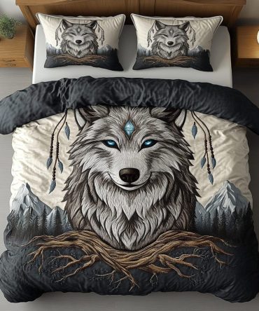 Timber Spirit 3-Piece Quilted Bedding Set