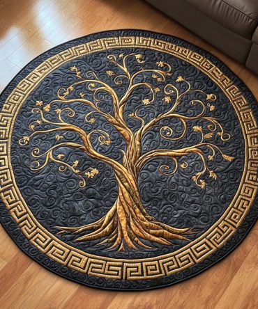 Timeless Canopy Quilted Round Mat