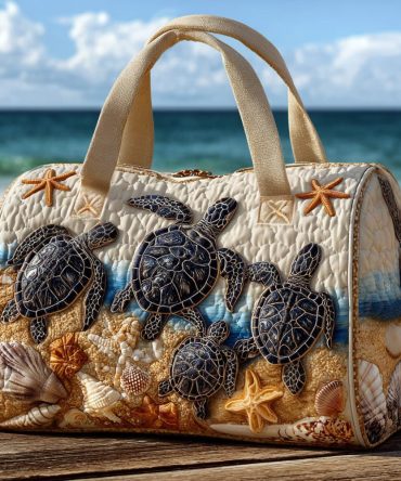 Tiny Steps Quilted Duffle Bag - Stylish & Versatile Travel Companion