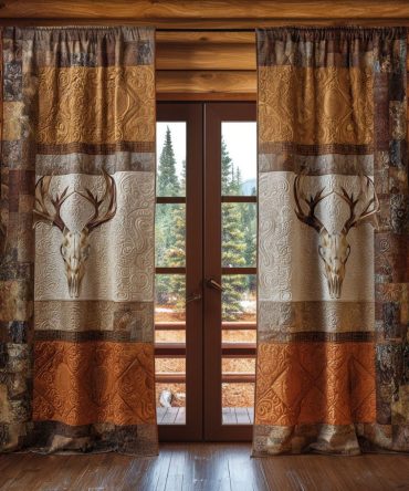 Trailblazer Spirit Quilted Curtains