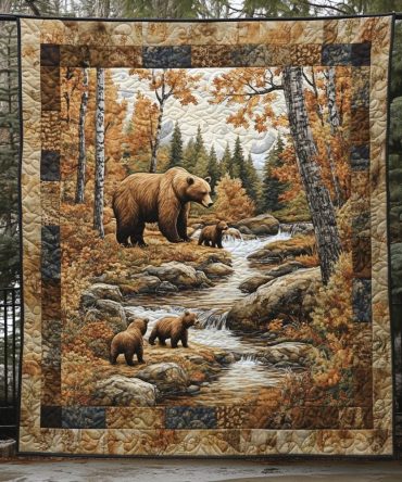 Untamed Wilderness Quilted Blanket