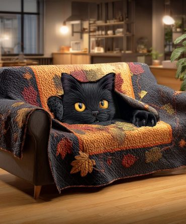 Velvet Shadow Quilted Sofa Cover