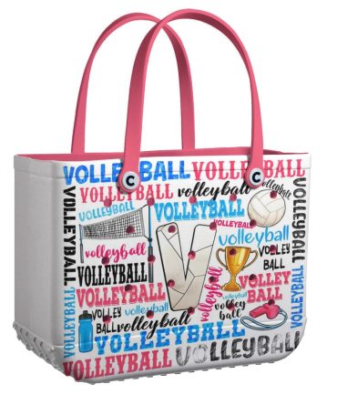 Stylish Volleyball Tote Bag – Perfect For Sports Lovers & Everyday Use!