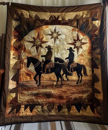 Western Whisper Quilted Blanket