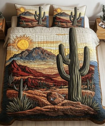 Western Skies 3-Piece Quilted Bedding Set