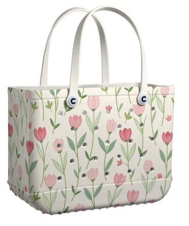 Chic Floral Tote Bag – Stylish, Spacious & Durable For Everyday Use