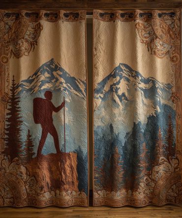 Whispering Pines Quilted Curtains