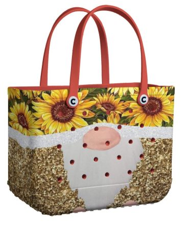 Vibrant Sunflower Gnome Tote Bag - Stylish, Durable & Perfect For All Occasions
