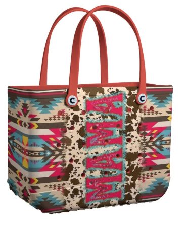 Bucket Tote Bag, Limited Edition Bogg Bag, Beach Bag Whispers Of The West