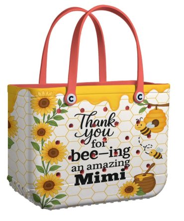 Bucket Tote Bag, Limited Edition Bogg Bag, Beach Bag Beemimi