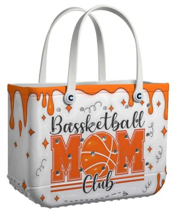 Basketball Mom Club Tote Bag – Stylish & Spacious For Game Day Essentials