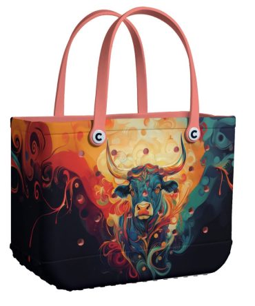 Bucket Tote Bag, Limited Edition Bogg Bag, Beach Bag Wild Soul