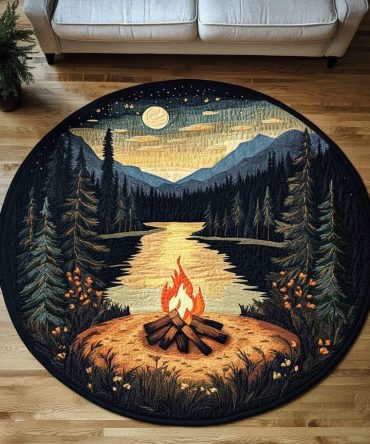 Wild Haven Quilted Round Mat