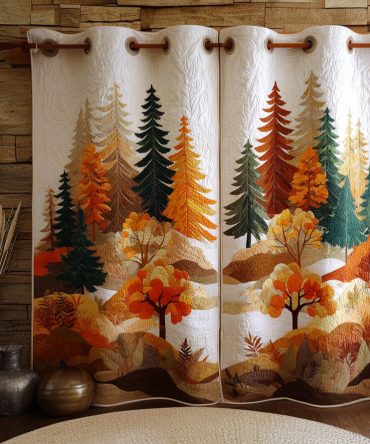 Wild Timber Quilted Curtains