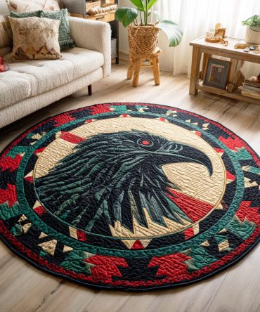 Wind Rider Quilted Round Mat