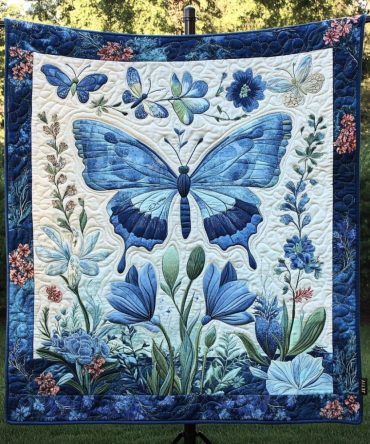 Wings Of Wonder Quilted Blanket