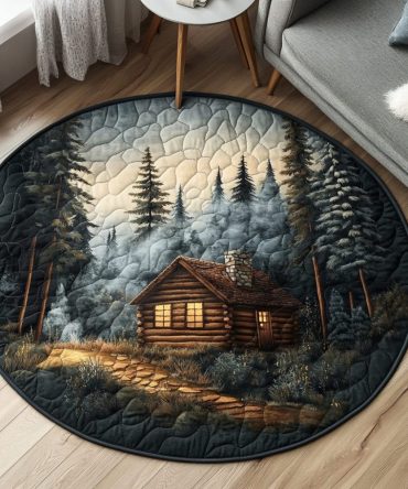 Woodland Escape Quilted Round Mat