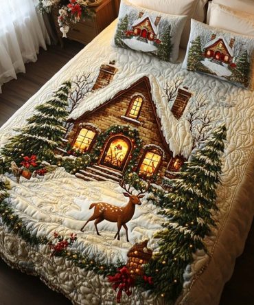 Woodland Haven 3-Piece Quilted Bedding Set