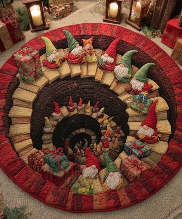 Workshop Descent Quilted Round Mat