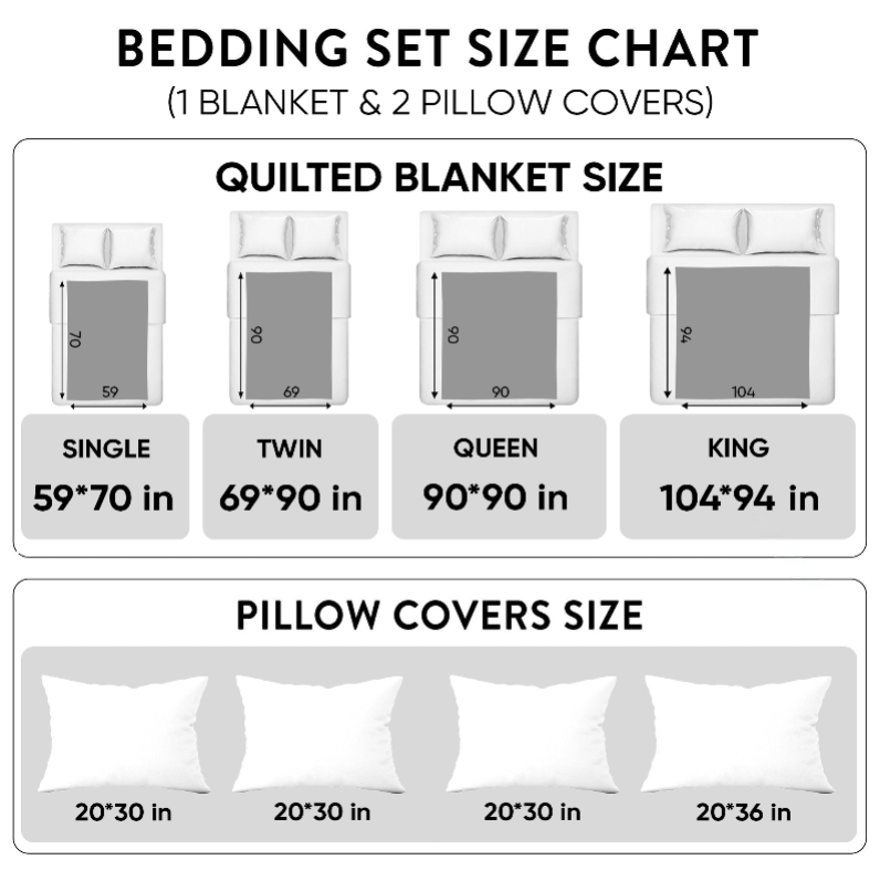 River Bear Serenity 3-Piece Quilted Bedding Set - Image 4