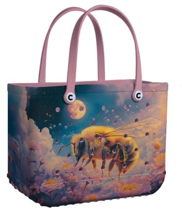 Bucket Tote Bag, Limited Edition Bogg Bag, Beach Bag Midnight Nectar