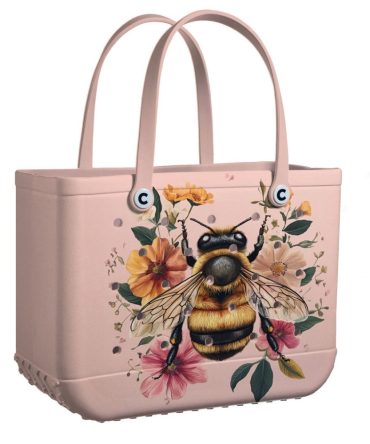 Bucket Tote Bag, Limited Edition Bogg Bag, Beach Bag Sweet As Honey