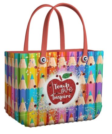 Bucket Tote Bag, Limited Edition Bogg Bag, Beach Bag The Painter Of Young Minds