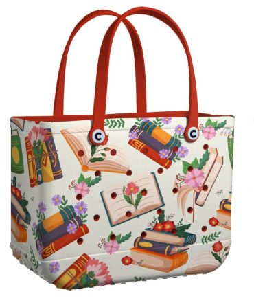 Bucket Tote Bag, Limited Edition Bogg Bag, Beach Bag Sweet Story