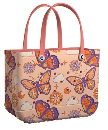 Butterfly Bliss Tote Bag – Stylish, Spacious & Eco-Friendly For Everyday Use