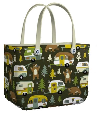 Bucket Tote Bag, Limited Edition Bogg Bag, Beach Bag Wanderlust Wonder