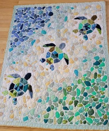 Sea Turtle Quilted Blanket