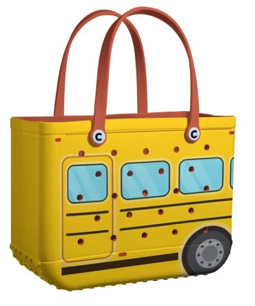 Kids' School Bus Tote Bag – Fun & Durable Design For Everyday Adventures!