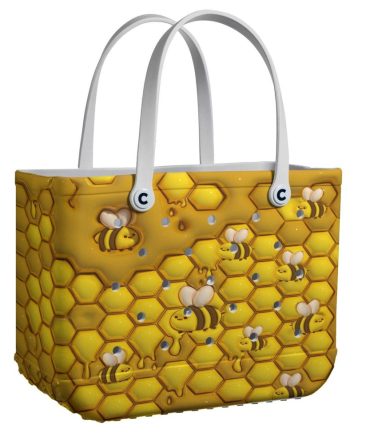 Bucket Tote Bag, Limited Edition Bogg Bag, Beach Bag Twinkle Honey