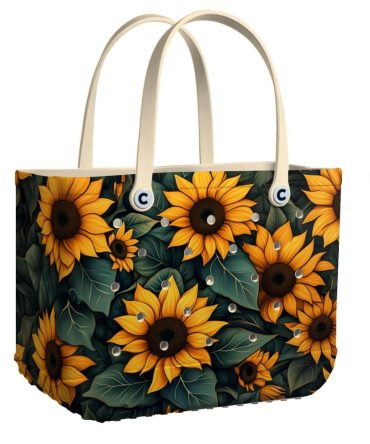 Bucket Tote Bag, Limited Edition Bogg Bag, Beach Bag Radiant Rustic