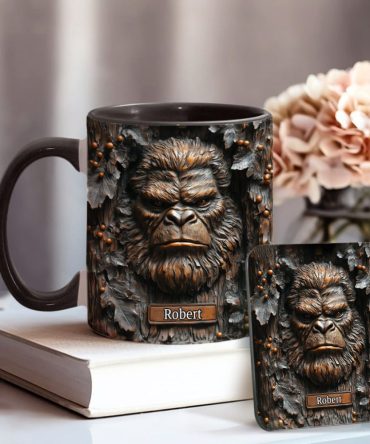 Sasquatch - Personalized Camping Accent Mug