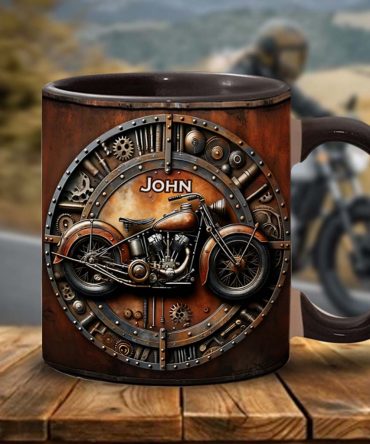 Awesome Bike - Personalized Biker Accent Mug