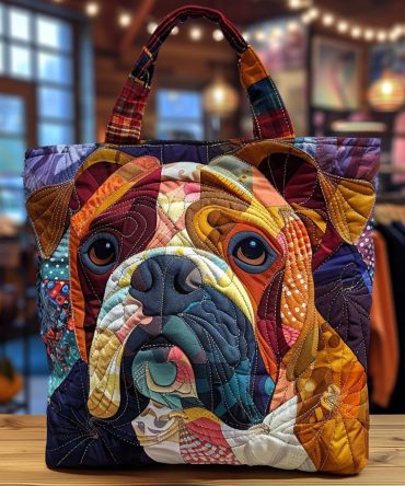 Bark Bounty Quilted Tote Bag