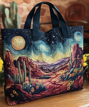 Canyon Dreams Quilted Tote Bag