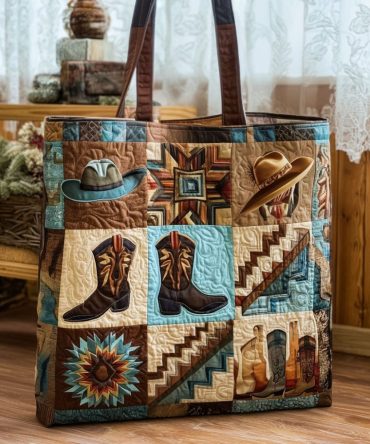 Canyon Trails Quilted Tote Bag