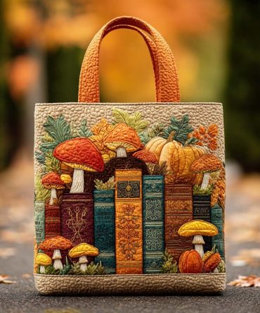 Chapter Glow Quilted Tote Bag