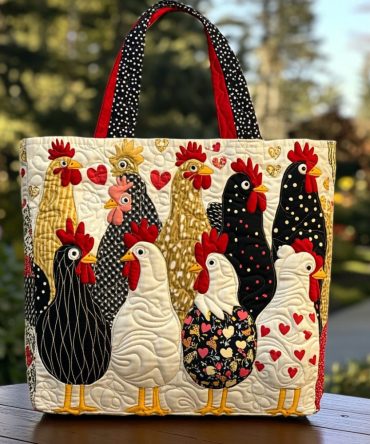 Coop Couture Quilted Tote Bag