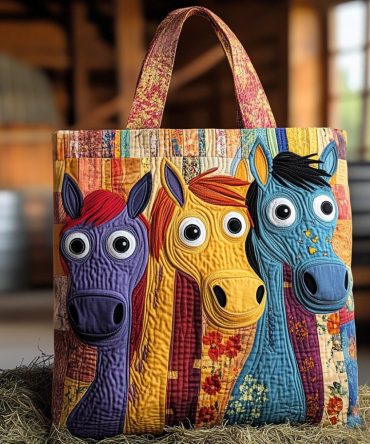 Cowpoke Cool Quilted Tote Bag