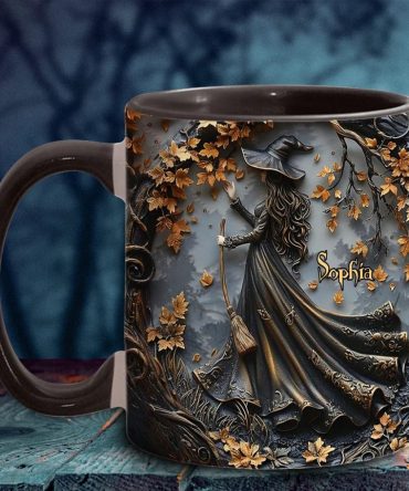 Beautiful Witch - Personalized Witch Accent Mug