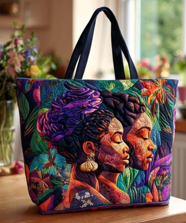 Eternal Connection Quilted Tote Bag