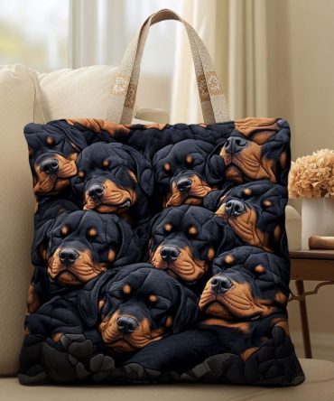 Eternal Loyalty Quilted Tote Bag