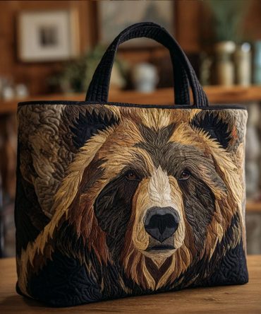 Gentle Paws Quilted Tote Bag