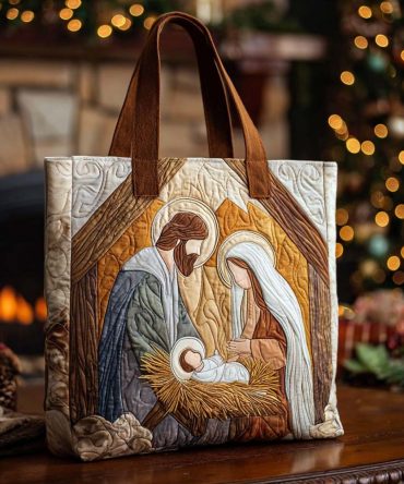 Glory Shine Quilted Tote Bag