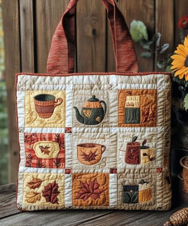 Harvest Weave Quilted Tote Bag