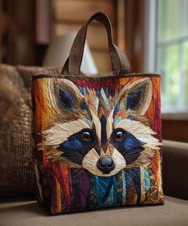 Hidden Paws Quilted Tote Bag