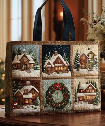 Joyful Spirit Quilted Tote Bag